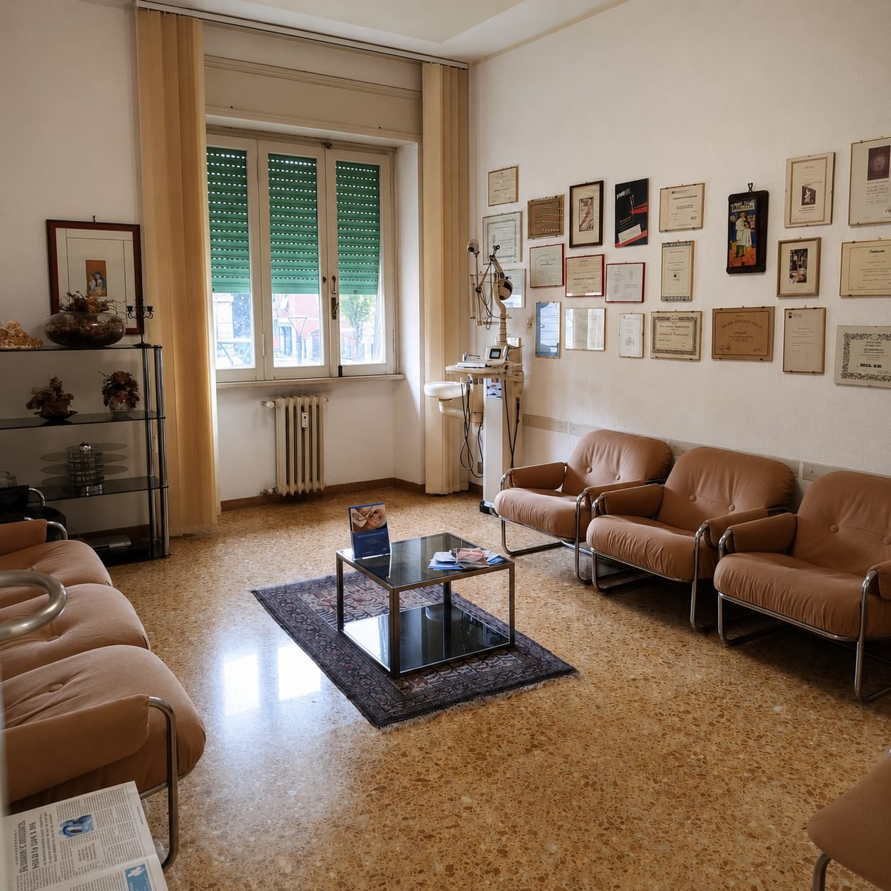 La sala d'attesa